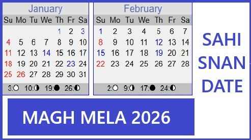 माघ मेला शाही स्नान